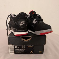 Jordan Bred 4s 