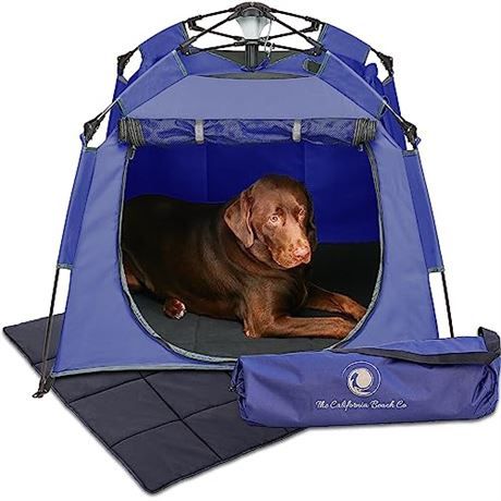 POP 'N GO Pet Playpen for Dogs and Cats - 39 x 33 Inch Dog Tent w/Carrying Bag - Outdoor Cat Enclosures Pets - Dog Travel Accessories for Camping - Na