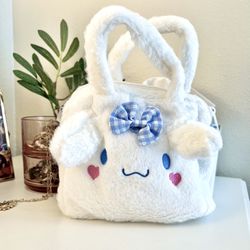 Sanrio Kuromi Cinnamoroll Plush Bag