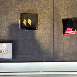 10kt Nugget Earrings $239 Or Layaway For $25 Down At Payment Today !!! 