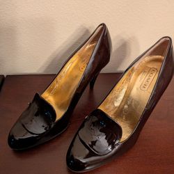 Coach Black Pumps Sz 9