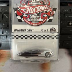 2008 Hot Wheels 8th Nationals Convention GANGSTER GRIN 3/5 cars 