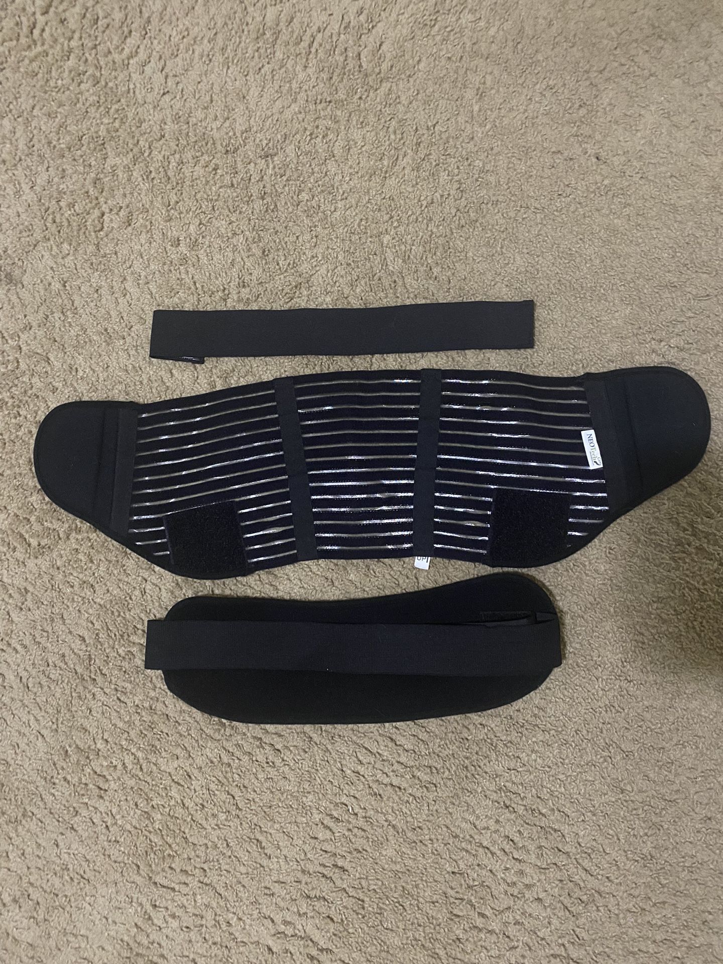 NeoTech Care Pregnancy Support Maternity Belt, Waist/Back/Abdomen Band, Belly Brace (Size M, Black Color)