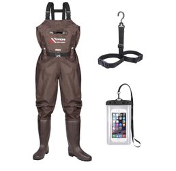 Waterproof fishing waders suit Size M11