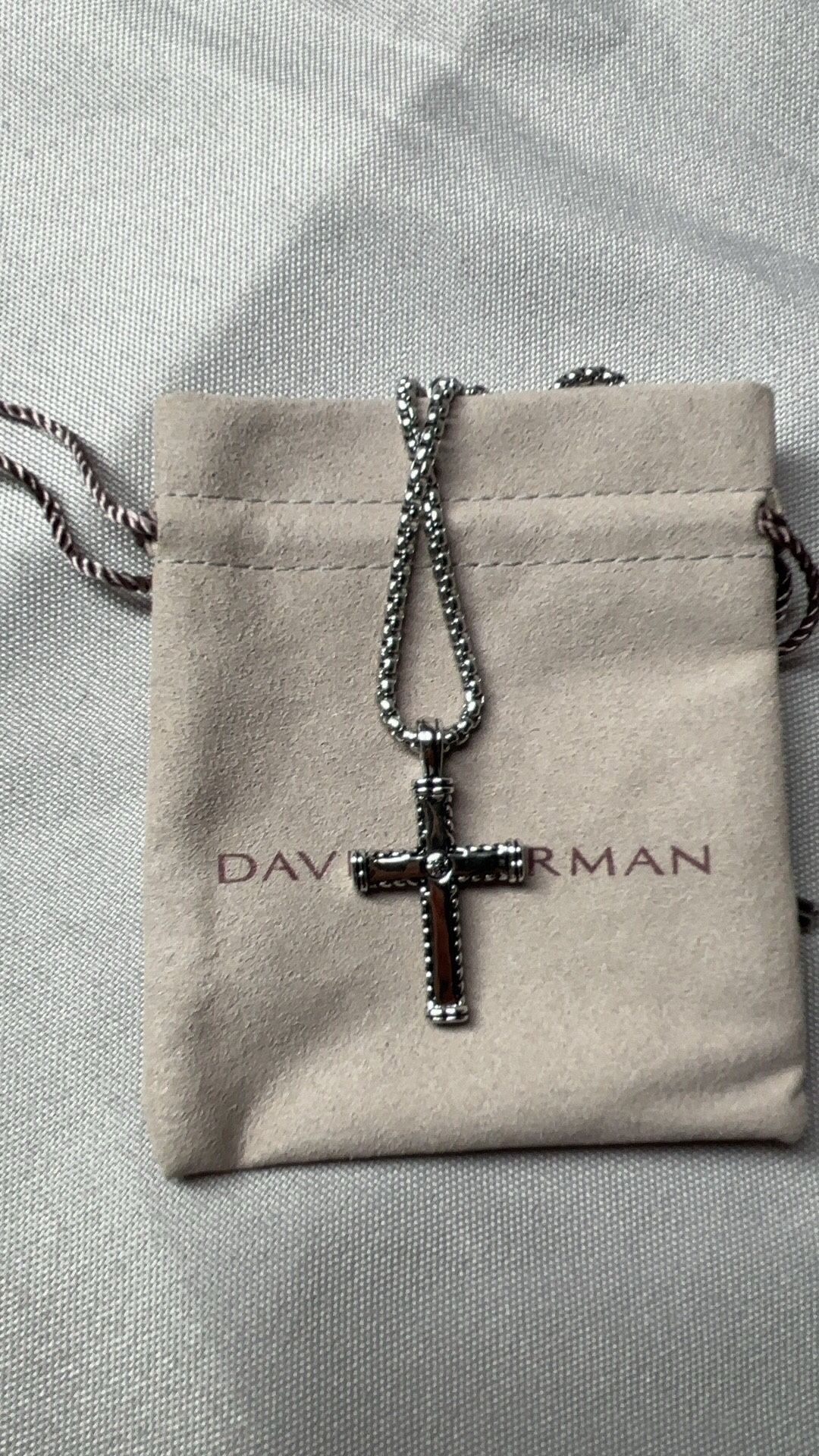 David yurman cross foot hanging