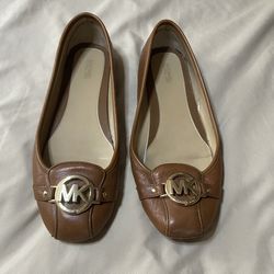 Michael Kors, Lillie Moccasin Flats, Brown, W10