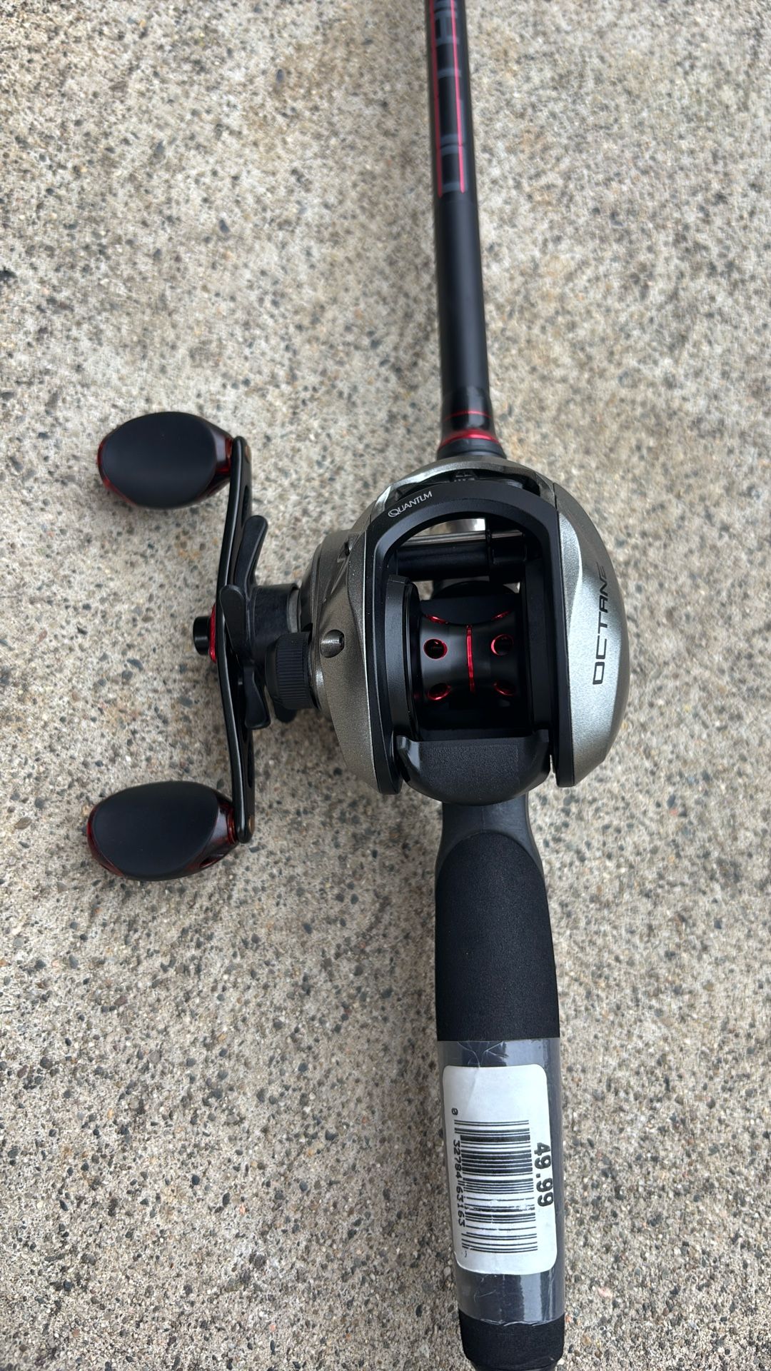 Bait caster fishing rod