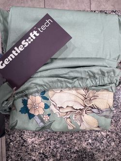 Floral duvet cover set-queen