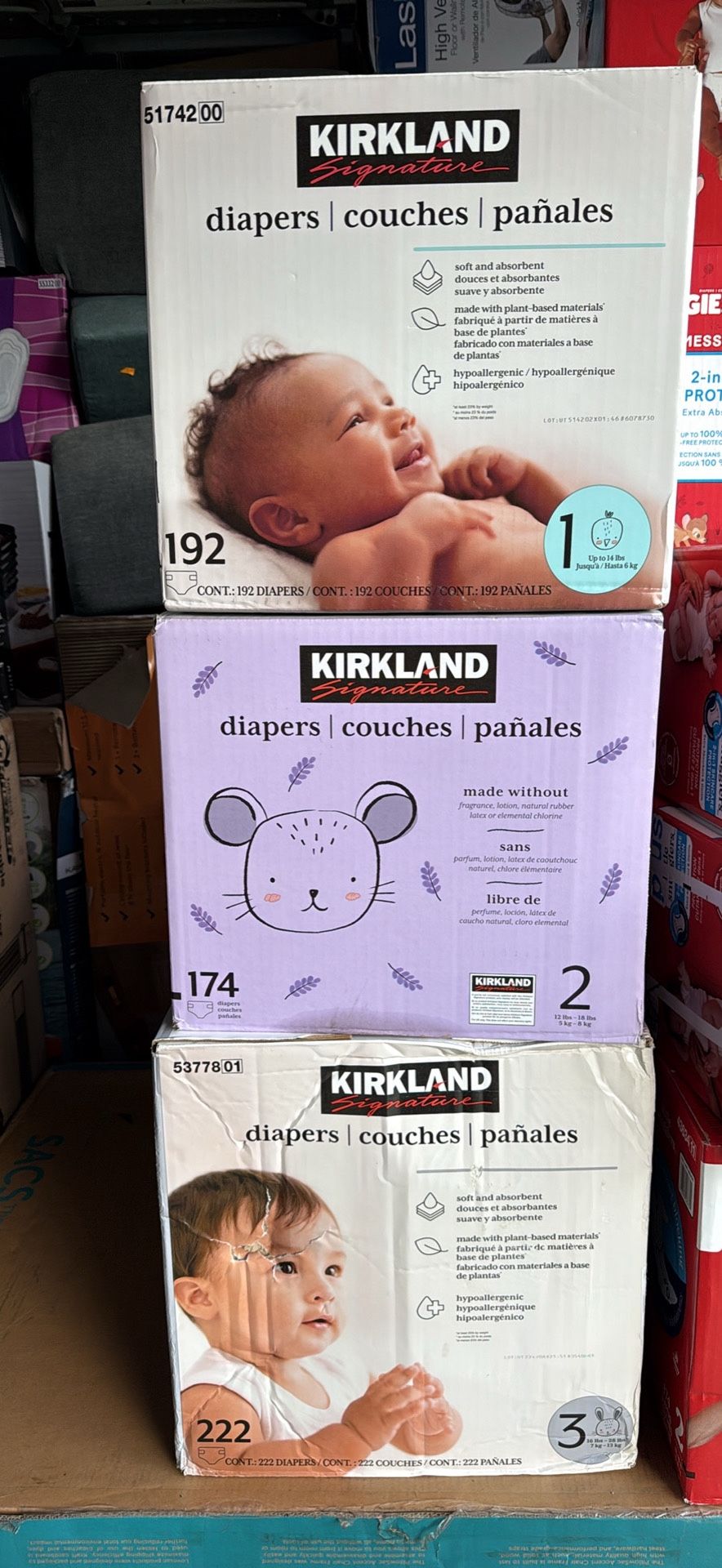 Diapers $30 Each Box