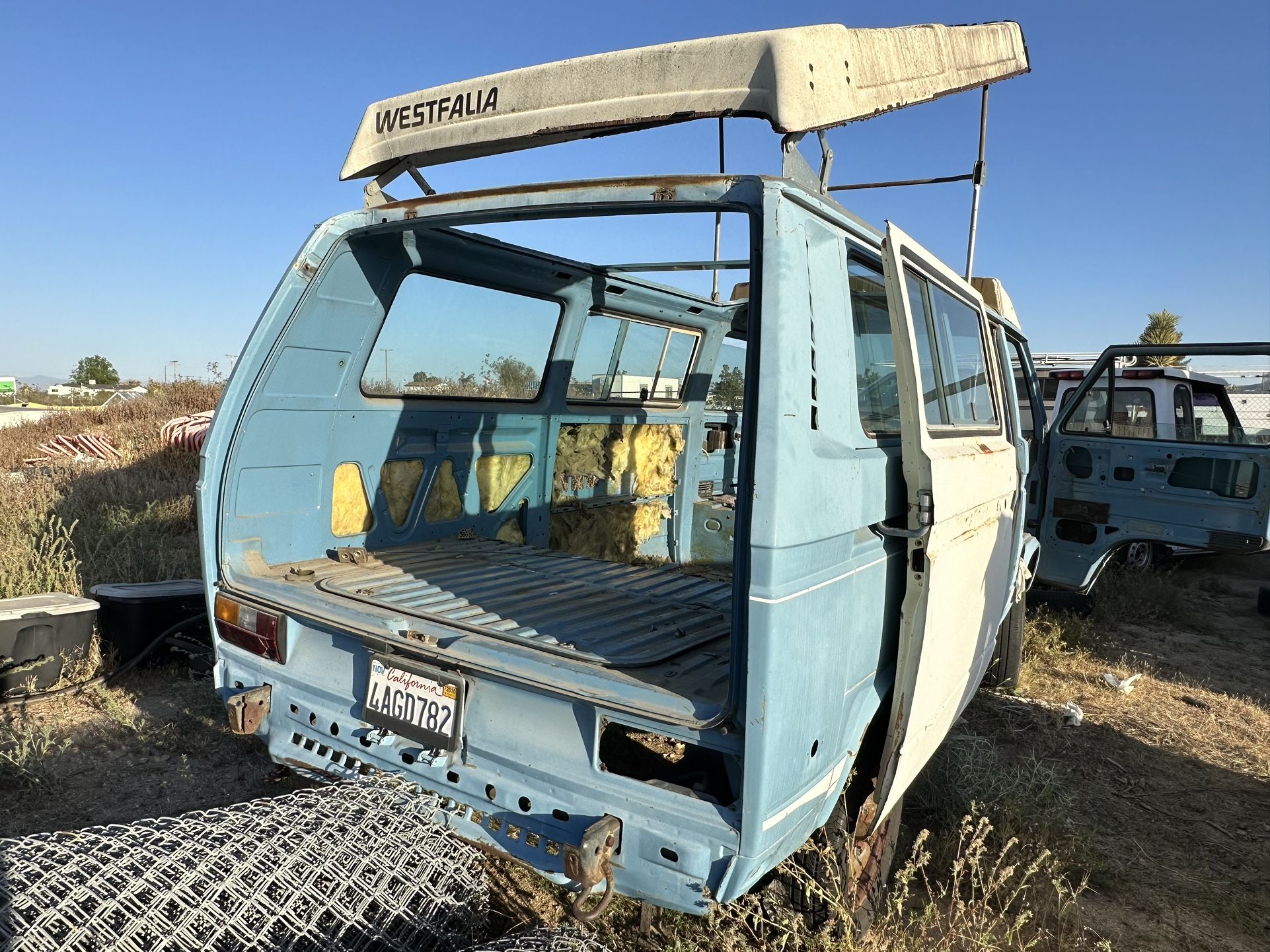 Parts Only!  80 VW VANAGON ! No ENGINE OR TRANS or INTERIOR JUST BODY PARTS ONLY!