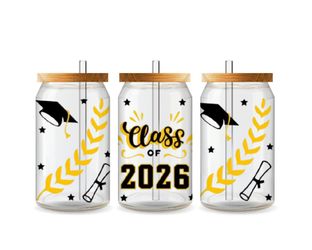 Senior Graduation Libby Glass Cups