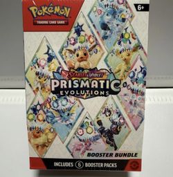 Pokémon Scarlet & Violet Prismatic Evolutions Booster Bundle