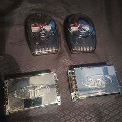 Jl Audio Crossovers And Rockford Fosgate Crossovers And A Audio Control Blx-10 All For$ 85