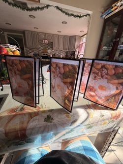 4 Transparent Restaurant Menu Covers