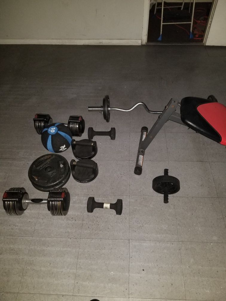 Work out equipment