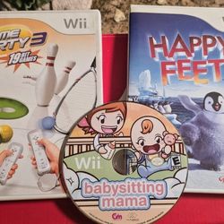 3 Wii Games Tested 32st & Greenway 