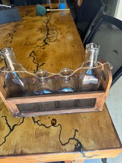 Vintage antique glassware decor