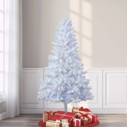 New 6.5 Feet Pre-Lit Christmas Tree