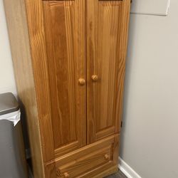 Wood cabinet