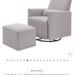 Brand New Glider W/ Ottoman 