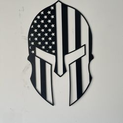 Spartan Flag Helmet 