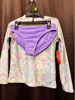 Brand New Girls Swim Suit size L