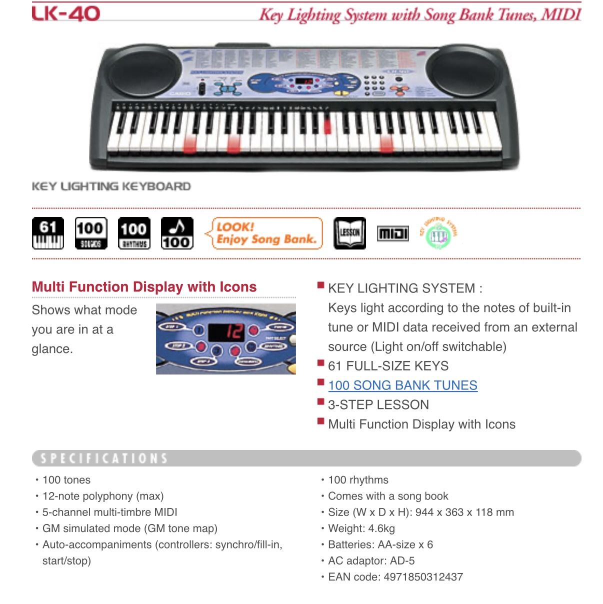 Casio Keyboard