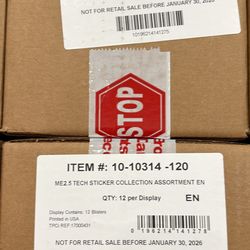 Ascended Heroes Tech Sticker Pack Sealed Case