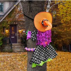 Halloween Witch On Tree/Door Hanging Decoration