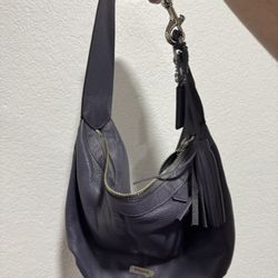 Coach Leather Phoebe Shoulder Bag – F23960 (Purple)
