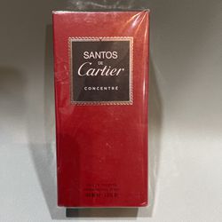 Brand New Men’s Cartier Santos Cologne 3.3 Oz 100 Ml