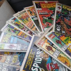 12 Marvel Spider Man Comic Books