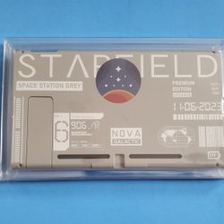 Starfield replacement back cover for Nintendo Switch 