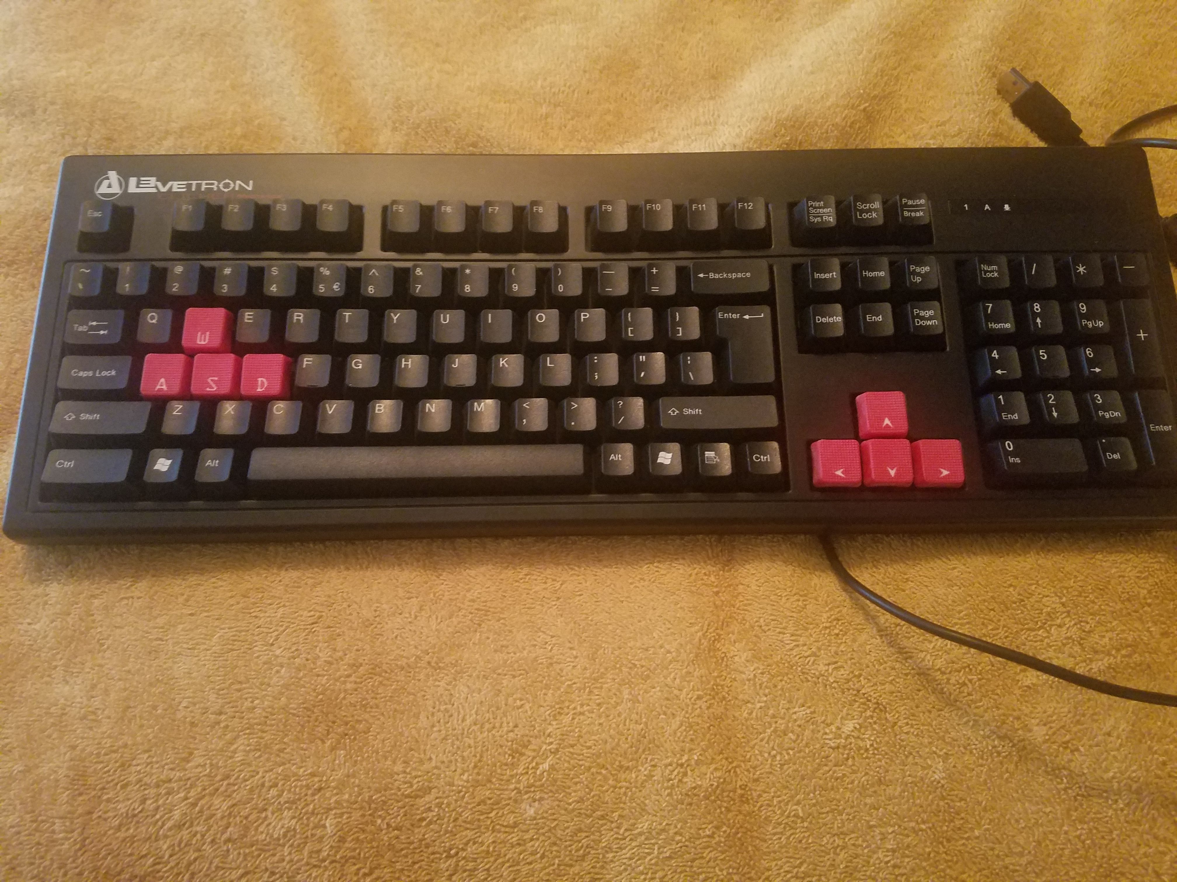 Akio Levetron clicker mechanical keyboard