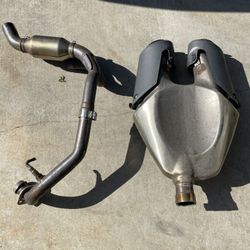 Aprilia Shiver 900 OEM Exhaust