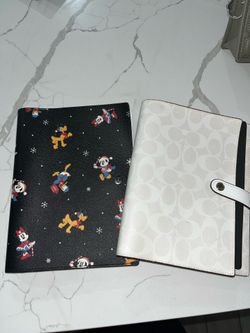 Coach notebook set of 2