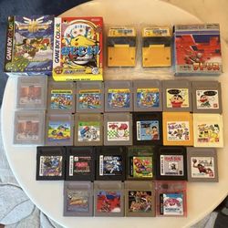 Game Boy / GBC Game Cartridge Bundle – 10-Pack Reproduction Games