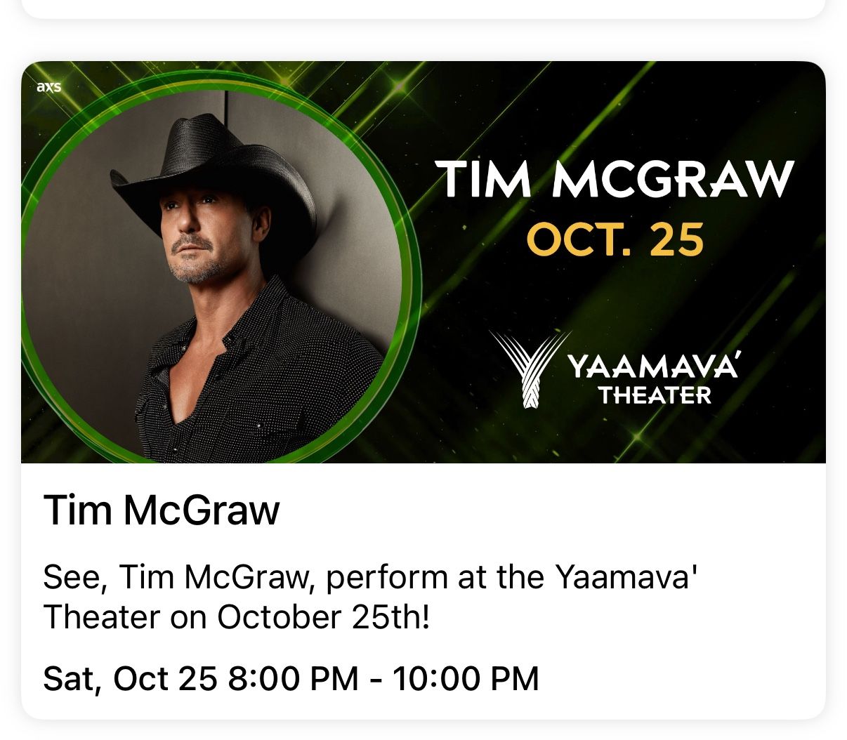 4 Tickets In a Suite