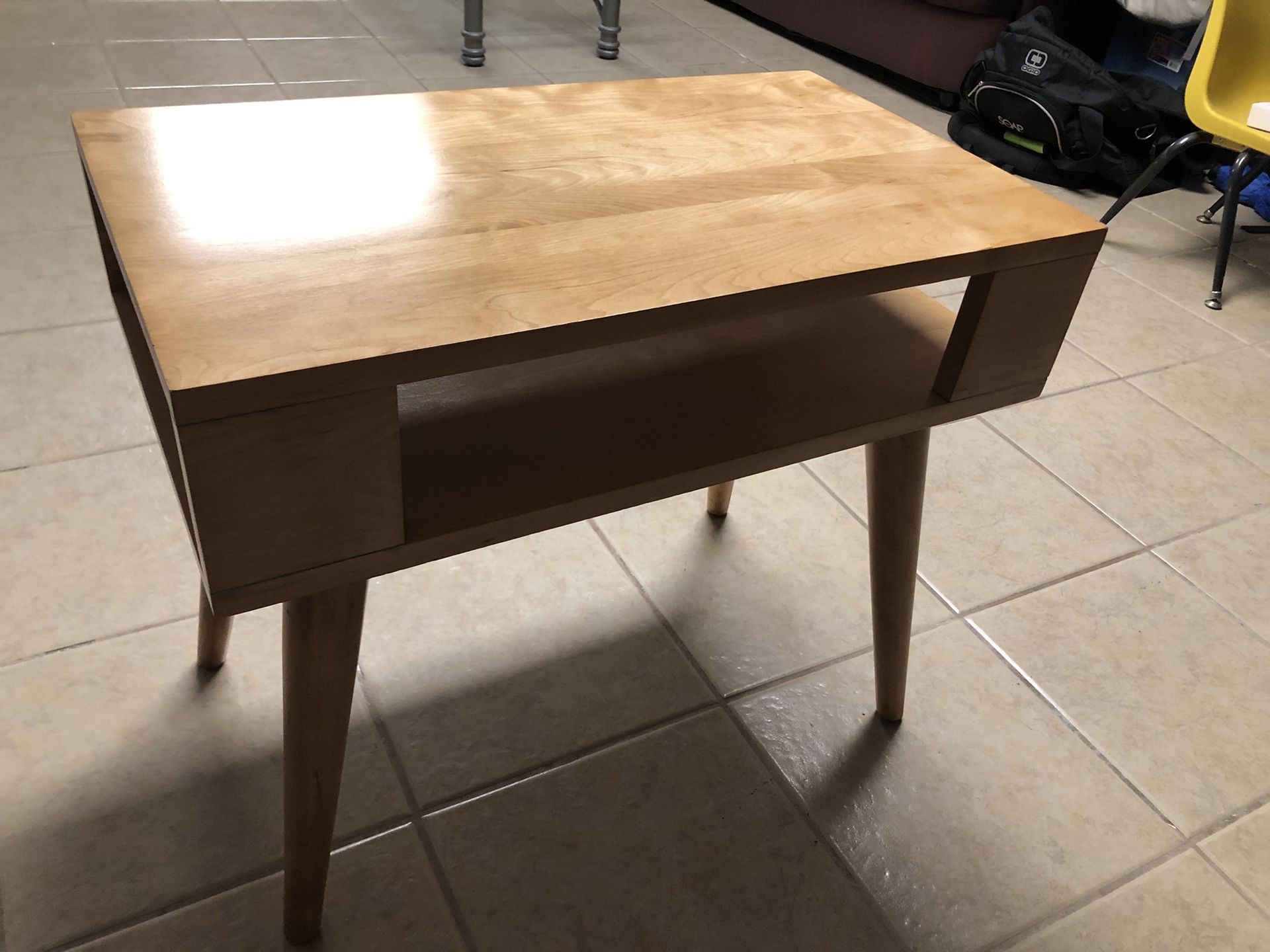 Mid Century Modern End Table Vintage 1960’s