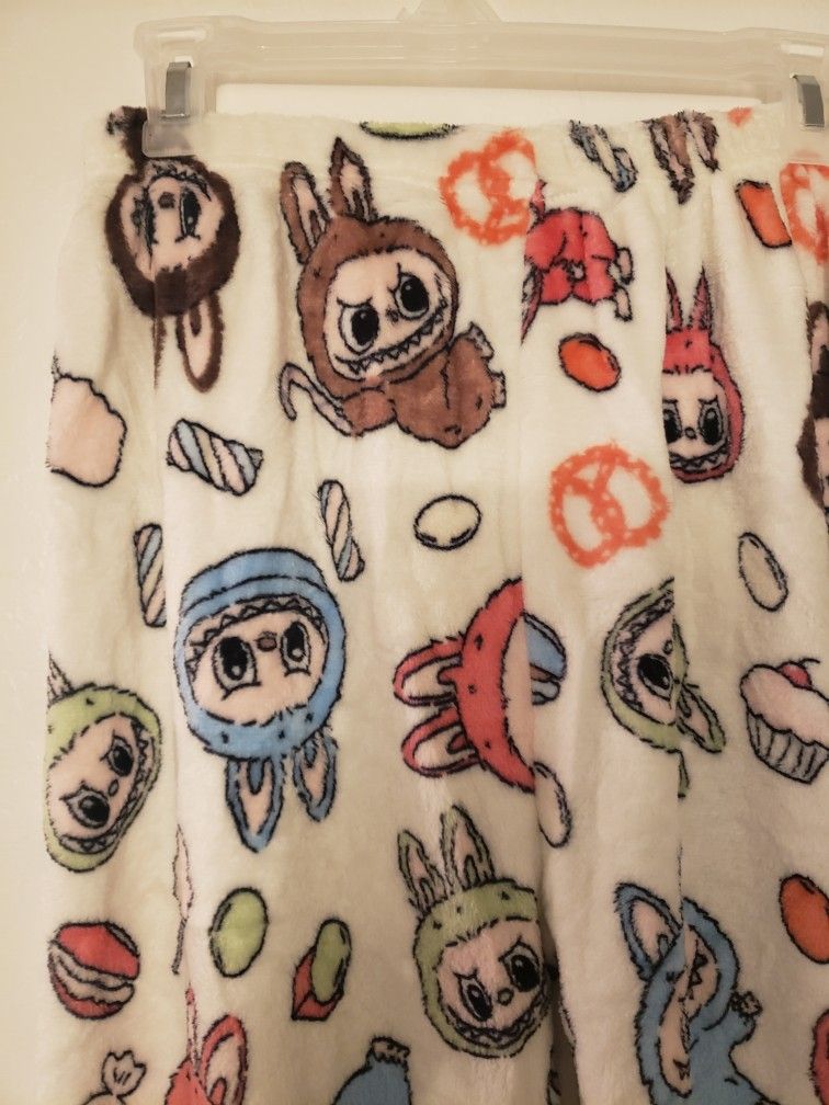 Labubu Fleece Pajama Bottoms 