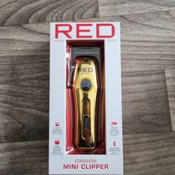 Red by Kiss CC10 Cordless Mini Clipper