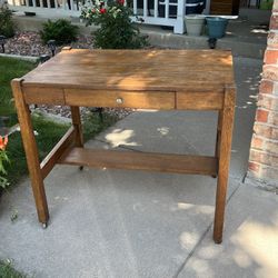 Antique Library Writing Desk