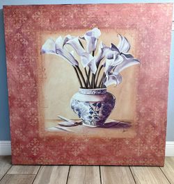 Floral Vase Canvas Art
