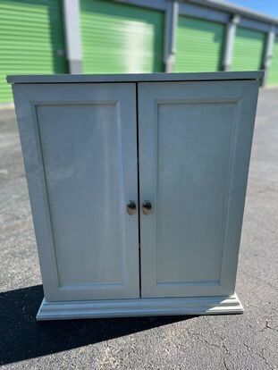 Teagen 25 in. W Wall Cabinet in Vintage Iron