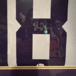 Justin Jefferson Autographed jersey 