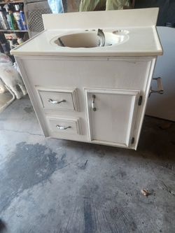 Gabinete De Baño De Pura Madera
