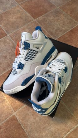 Jordan 4 Military Blue Sizes 10, 10.5, 11, 14 Brand New 