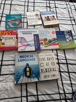 Nursing & Medical Textbook Lot – 9 Books