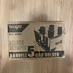 Barbell Holder Black