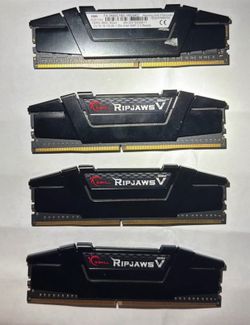 RAM STICKS - GSkill Ripjaws 4x8GB 3600 MT/S